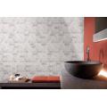 White Glass Mosaic Tiles For Kitchen Backsplash Wall