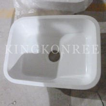 Oem Superior Stain Bacteria Kkr Artificial Marble Stone Kitchen Sink / Solid Surface Sinks