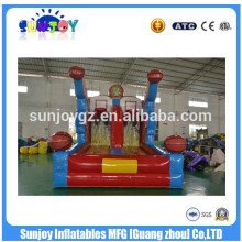 SUNJOY 2016 new designed indoor arcade hoops cabinet basketball game, hot hoops basketball game,giant inflatable basketball hoop