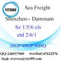 Shenzhen porto mare che spediscono a Dammam