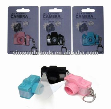 Flash Camera LED Keychain