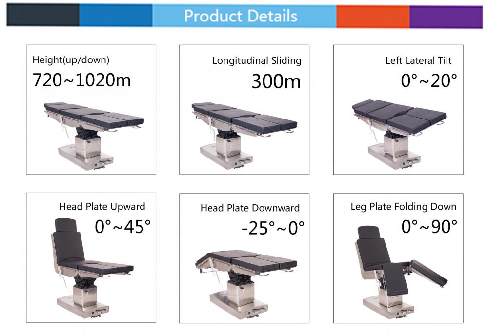 Hospital Operating Medical Table