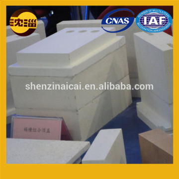 combined tin bath roof tile cover brick of tin bath glass kilns used refractory brick