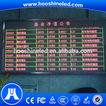 single color display led graphic panels p10