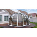 3.0mm polycarbonate sheet make no seal sunrooms starroom for resorts