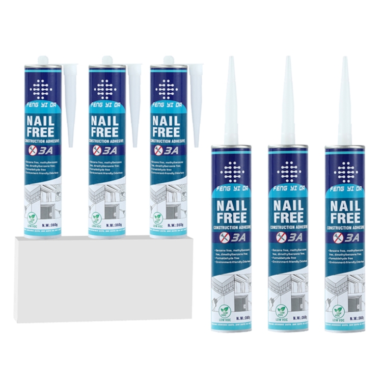 Fntai Glue Self Plastic Hook Nail 300ml Nails Free Construction Adhesive Sealants everbuild instant nails For hard plastic