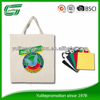 China manufacturer customized cotton bag for promotion