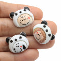 Najnowsze projekty żywicy Kawaii Flatback Mini Bear Head Cabochons Slime Resin Charms