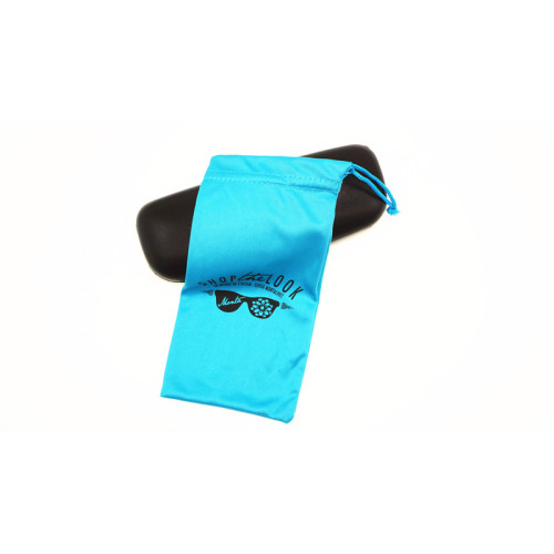 good quality silk screen printing w drawstring pouch