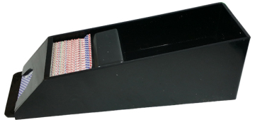 six Deck Solid Black dealers shoes