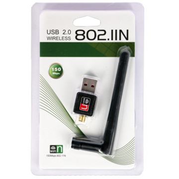 150Mbps 802.11b/n/g Wireless WiFi Adapter - Mini USB Dongle for TV