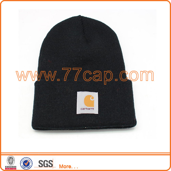 Bulk price custom winter knitted wool hat for men