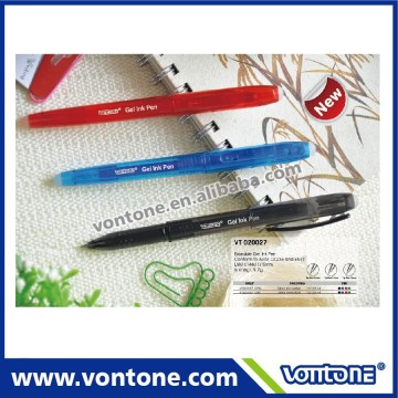 Erasable gel ink pen