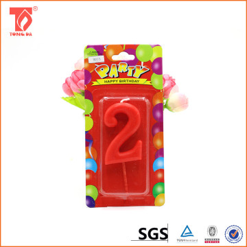 amazing number birthday candle/flameless candle set/birthday candle wholesales