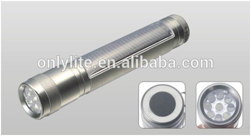 Ninghai Dynamo solor flashlight with solor charging function