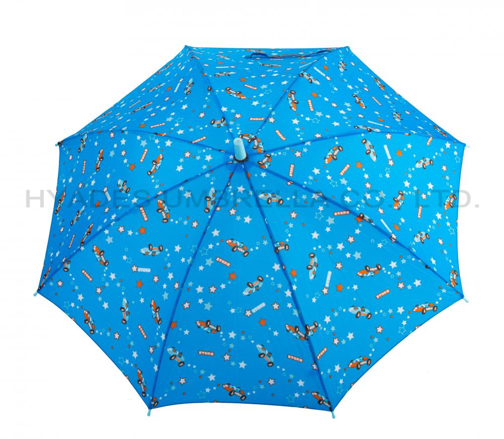 Boy Reflective Auto Open Kids Umbrella