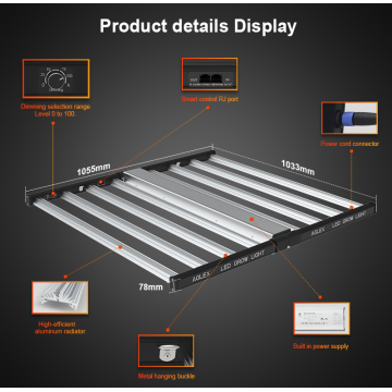 AGLEX LED Grow Light 1000W Cresce