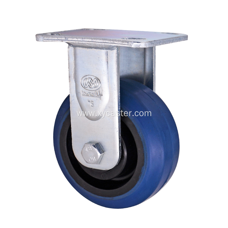 6 Inch Rubber Wheel Heavy Duty Caster