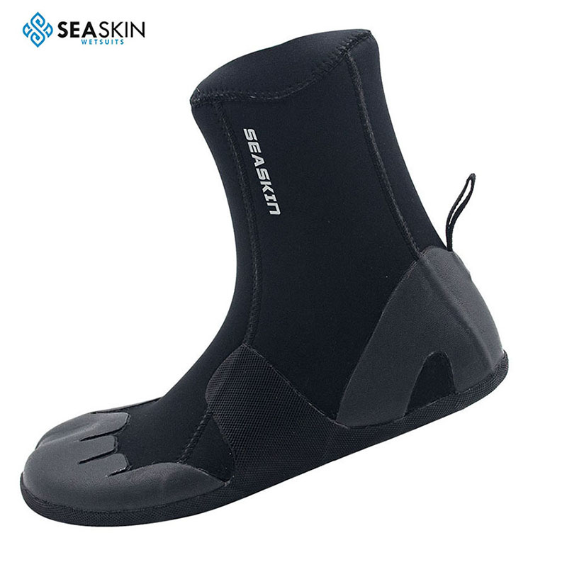Seaskin البالغين 3MM مياه النيوبرين ماء غير سيلب سباحة الشعار المخصص أحذية الغوص