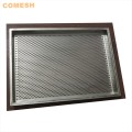 64x45cm Stainless Steel Mesh Logam Perforated Drying Tray