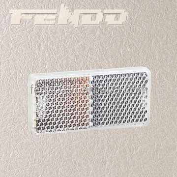 E4 Amber Rectangle Truck Trailer Safety Reflectors