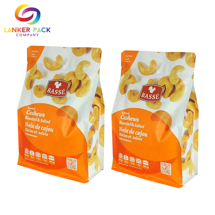 Food Grade Plastic Pouch Bag For Snack Packaging