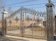 2012 Foshan JINAN Stainless Steel Door Garden Door Garden gate