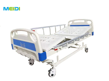 Three Function Manual Crank Nursing Medical Bed