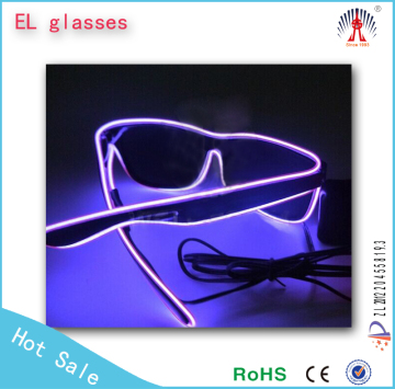 multi color flashing sunglasses with good package for holidays / events el glasses manufacturer