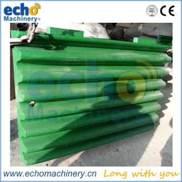 high manganese steel crusher parts 2436 jaws for limestone application