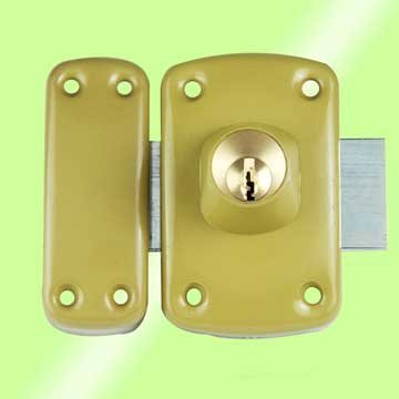 cylinder rim lock