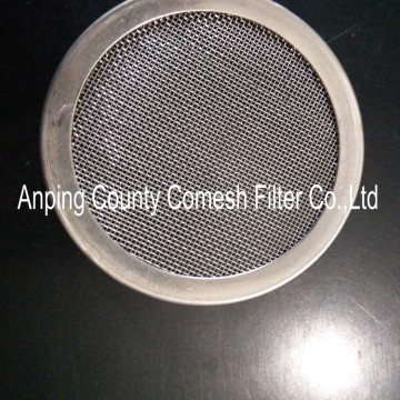 38mm stainless steel filter discs with edge