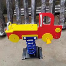 Wooden Rocking Horse Playground Equipment for Kids