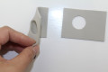 Tamaño pequeño de la esponja del material del amortiguador