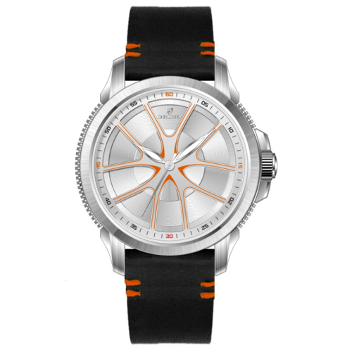 Stainless steel Rim design Mechancial Automatic watch