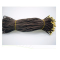 2mm Zwarte Elastische String Met Metaal Barb