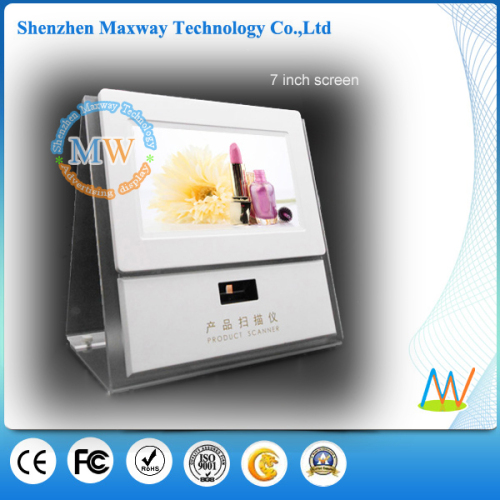 Acrylic Counter Top Display Integrated 7 Inch LCD Screen (MW-0713CSP)