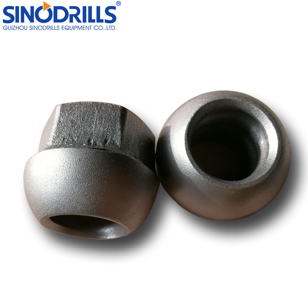 R32 dome nut / R32 spherical nut for self drilling anchor drilling system