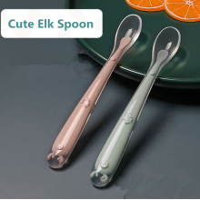 Custom Silicone Baby Soft Training Spoons
