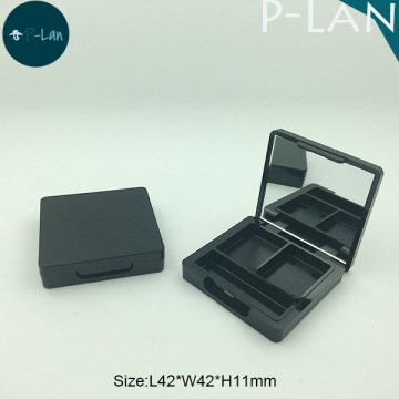 2 Color Eyeshadow Palettes Makeup Compact Powder Case