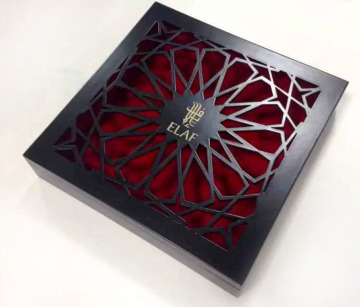 Laser Wood MDF Gift Box For Dates Packing