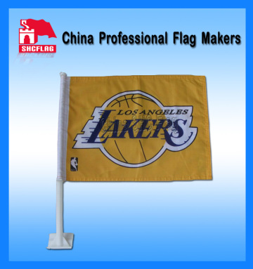 Lakers Carflag