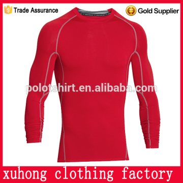 customize logo quick dry fitness apparel compression t shirt