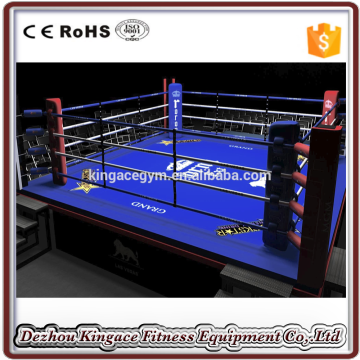 Kingace Factory Direct Sale High Quality Competition Boxing Ring/Floor Boxing Ring