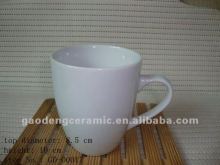 plain white porcelain mugs