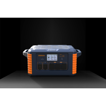 2000W/612000mAh Solar Generator for Outdoor Home Emergency