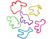 Colorful Custom Rubber Wrist Bands Bands Bracelet For Hair