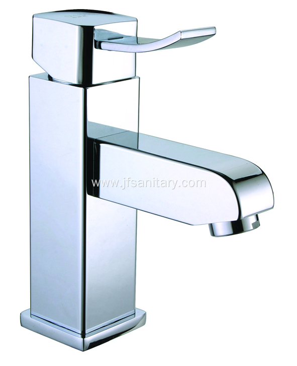 Single Lever Brass Vanity Basin Mixer Faucet