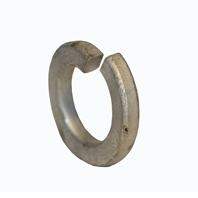 Egy vagy dupla tekercsrugós zár alátét