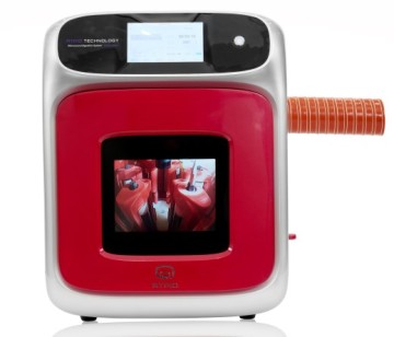 Red Colored Automatic Microwave Digestion Instrument Tank